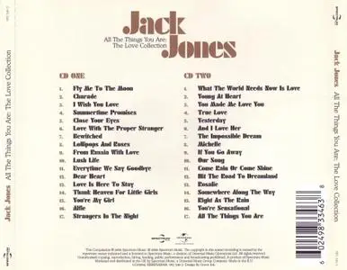 Jack Jones - All The Things You Are: The Love Collection [2CD] (2006)