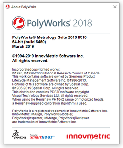 InnovMetric PolyWorks Metrology Suite 2018 IR10 Multilingual (x86 / x64)