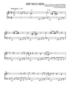 Hip Hug Her - Booker T. & The MG's, The Young Rascals (Piano-Vocal-Guitar)