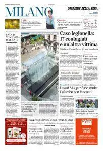 Corriere della Sera Milano - 25 Luglio 2018