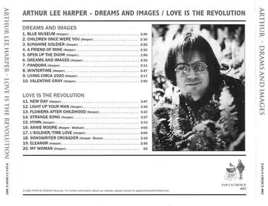 Arthur Lee Harper - Dream And Images/Love Is The Revolution (1968/1969) {2002 Papa's Choice South Korea}