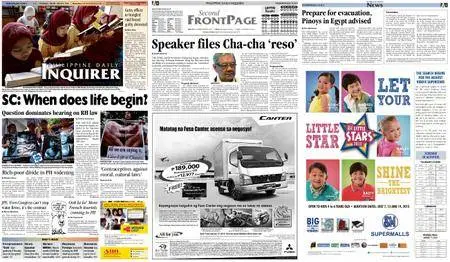 Philippine Daily Inquirer – July 10, 2013