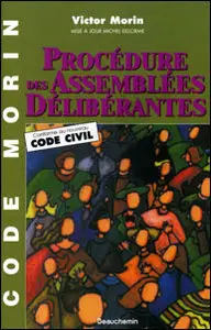 Morin, V. (1994). Procédure des assemblées délibérantes