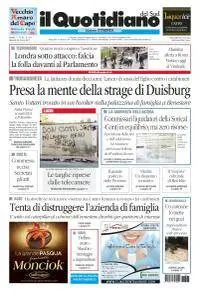 il Quotidiano del Sud Cosenza - 23 Marzo 2017