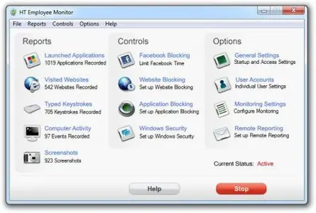 Hidetools HT Employee Monitor 8.9.7.568