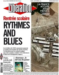 Libération du Mardi 3 Septembre 2013