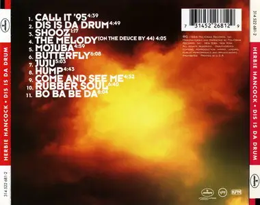 Herbie Hancock - Dis Is Da Drum (1994) {Mercury}
