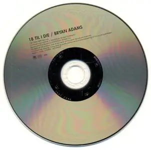 Bryan Adams - 18 Til I Die (1996) [2012, Japanese SHM-CD]