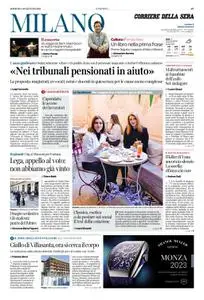 Corriere della Sera Milano - 29 Gennaio 2023