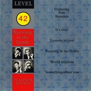 Level 42 - Running In The Family (Platinum Edition) (1987) {Polydor West Germany}