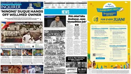 Philippine Daily Inquirer – June 12, 2019