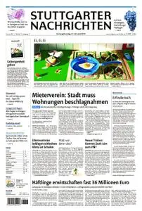 Stuttgarter Nachrichten Blick vom Fernsehturm - 27. April 2019