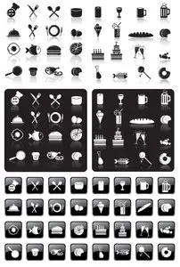 Food Icons - Vector