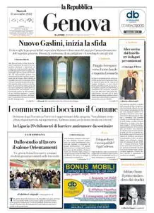 la Repubblica Genova - 15 Novembre 2022