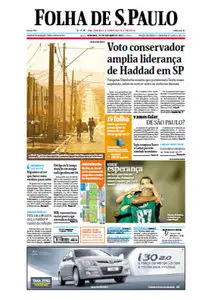 Jornal Folha de São Paulo - 21 de outubro de 2012 - Domingo