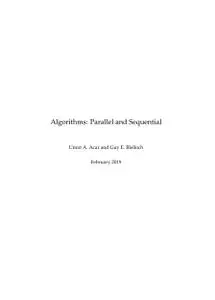 Algorithms: Parallel and Sequential
