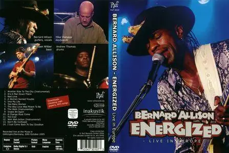 Bernard Allison - Energized - Live In Europe (2006) Repost