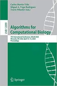 Algorithms for Computational Biology: 7th International Conference, AlCoB 2020, Missoula, MT, USA, April 13–15, 2020, Pr