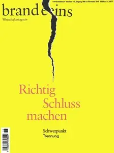 Brand Eins Wirtschaftsmagazin November No 11 2013