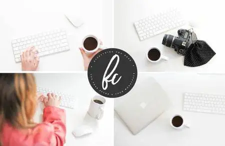CreativeMarket - Minimal Desk Stock Photo Bundle