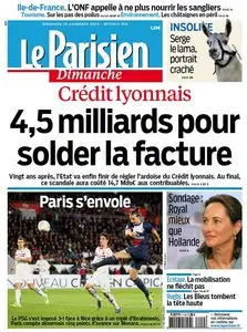 Le Parisien du Dimanche 10 Novembre 2013