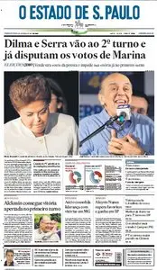 Jornal O Estado de SP em PDF, Segunda, 04 de Outubro de 2010