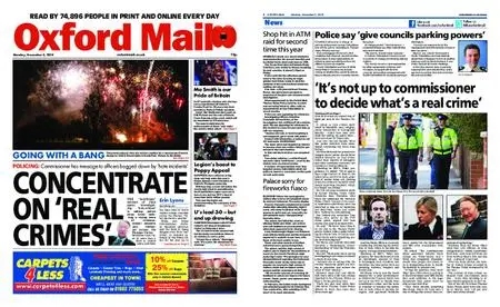 Oxford Mail – November 05, 2018