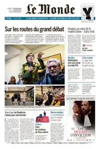 Le Monde du Dimanche 3 et Lundi 4 Février 2019