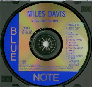 Miles Davis - Miles Davis Volume 2 (1953) [Remastered 1986]
