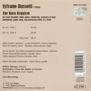 Sylvano Bussotti - The Rara Requiem (2005)