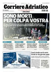 Corriere Adriatico Ancona - 4 Agosto 2019