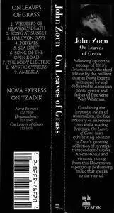 John Zorn & Nova Express - On Leaves Of Grass (2014) {Tzadik TZ 8320}