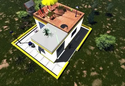 Terrace house - casa de campo
