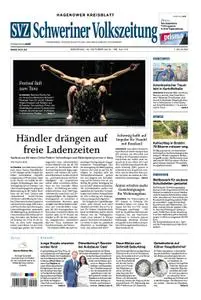 Schweriner Volkszeitung Hagenower Kreisblatt - 16. Oktober 2018