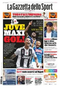 La Gazzetta dello Sport Roma – 29 agosto 2019