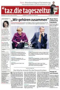 Tageszeitung TAZ vom 03 November 2011