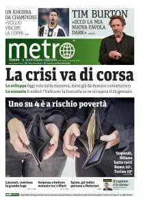 Metro Torino - 7 Dicembre 2016