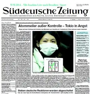 Süddeutsche Zeitung vom 16 März 2011