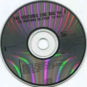 The Ventures - Live Box, Vol. 3 (1993) {4CD Set, Liberty ‎Japan TOCP-7826~29 rec 1974-1975}