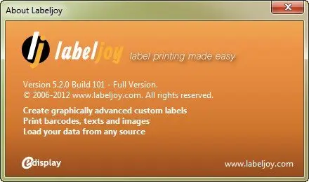 LabelJoy 5.2.0 Build 101