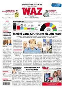 WAZ Westdeutsche Allgemeine Zeitung Buer - 25. September 2017