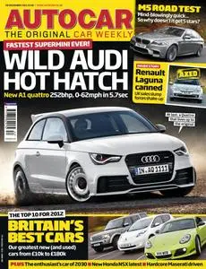 Autocar UK - 29 December 2011