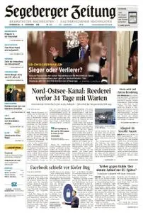 Segeberger Zeitung - 08. November 2018