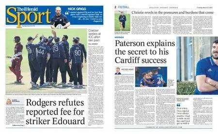 The Herald Sport (Scotland) – March 22, 2018