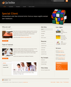JA Iolite - Joomlart 1st June 08 Template