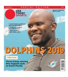 USA Today Special Edition - NFL Preview Dolphins - August 19, 2019