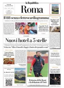 la Repubblica Roma - 18 Gennaio 2024