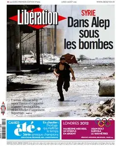 Libération du Lundi 6 Aout 2012