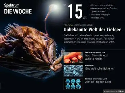 Spektrum - Die Woche - 14 April 2016