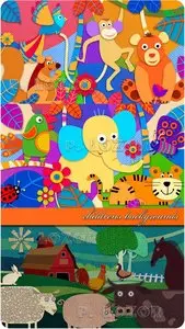 PSD Sources childrens backgrounds